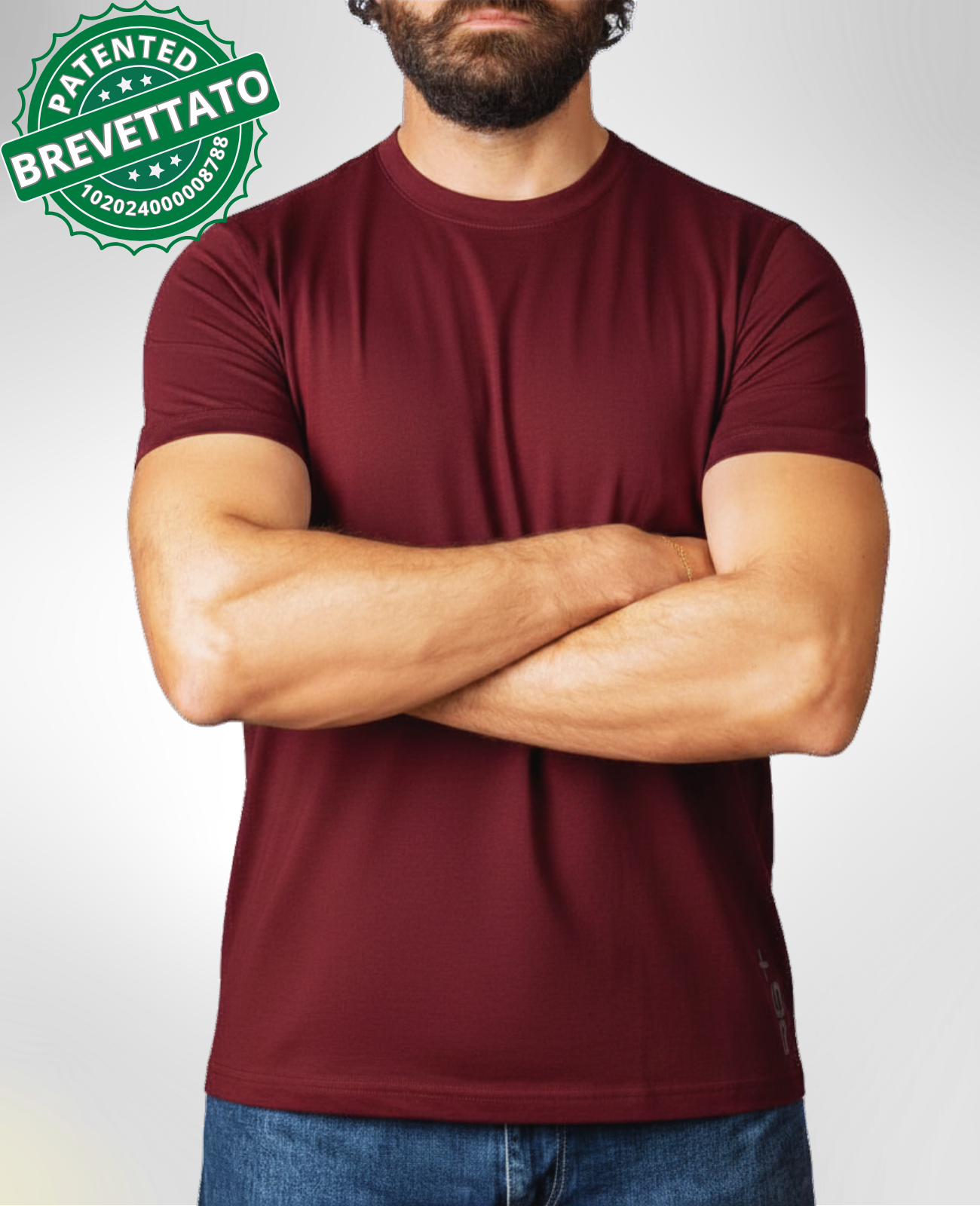 AG+ t-shirt uomo casual