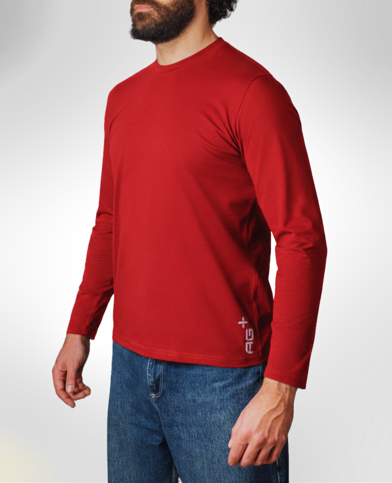 T-shirt manica lunga casual AG+