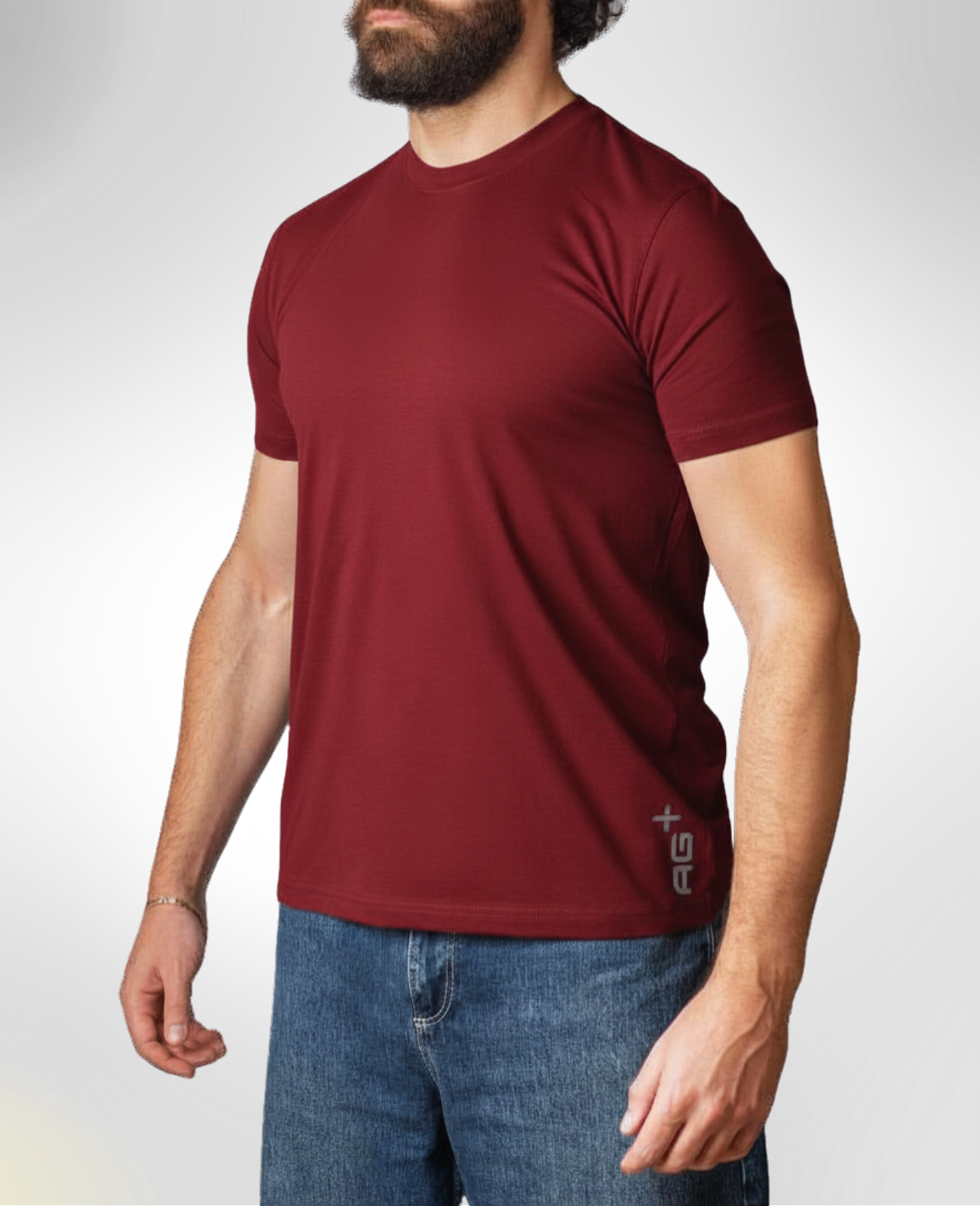 AG+ t-shirt uomo casual