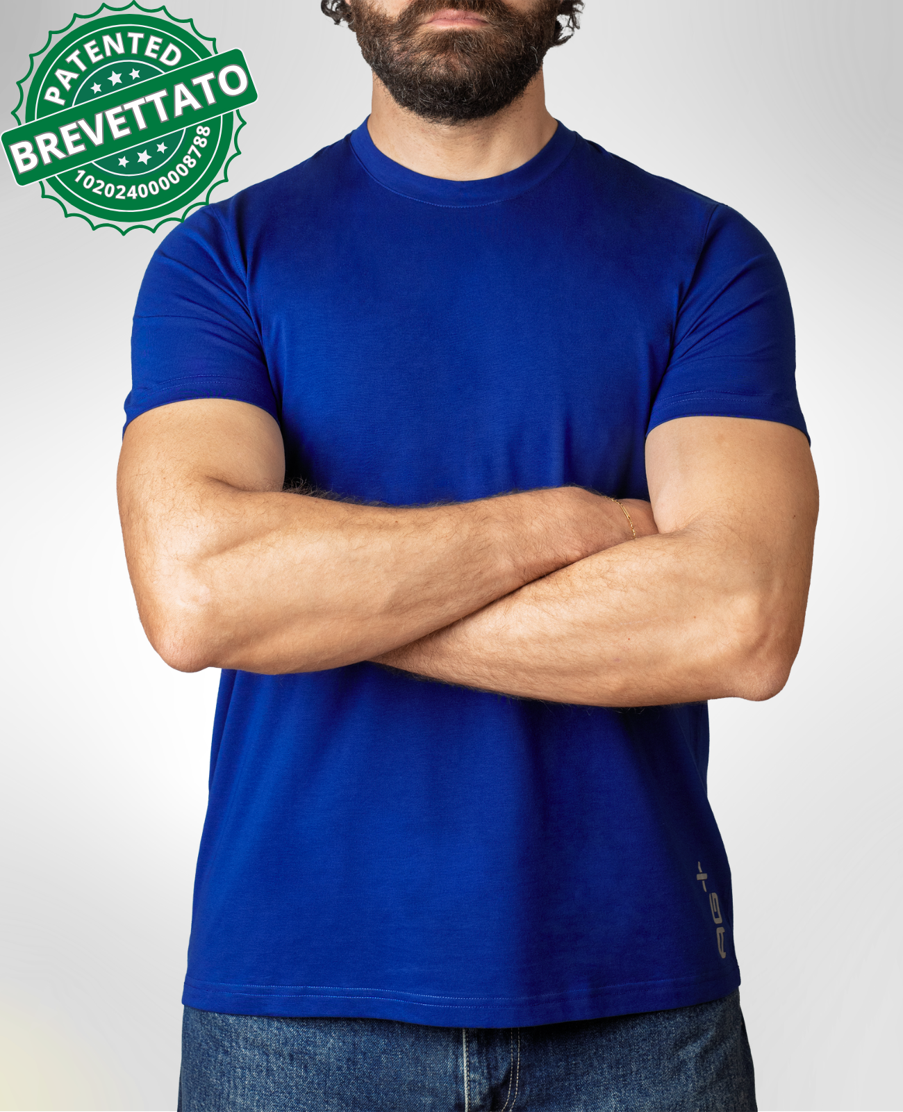 AG+ t-shirt uomo casual